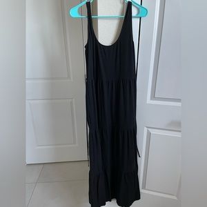 Black lovestitch Maxi Dress